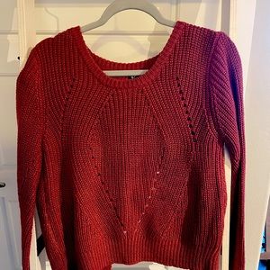 Windsor sweater, open back